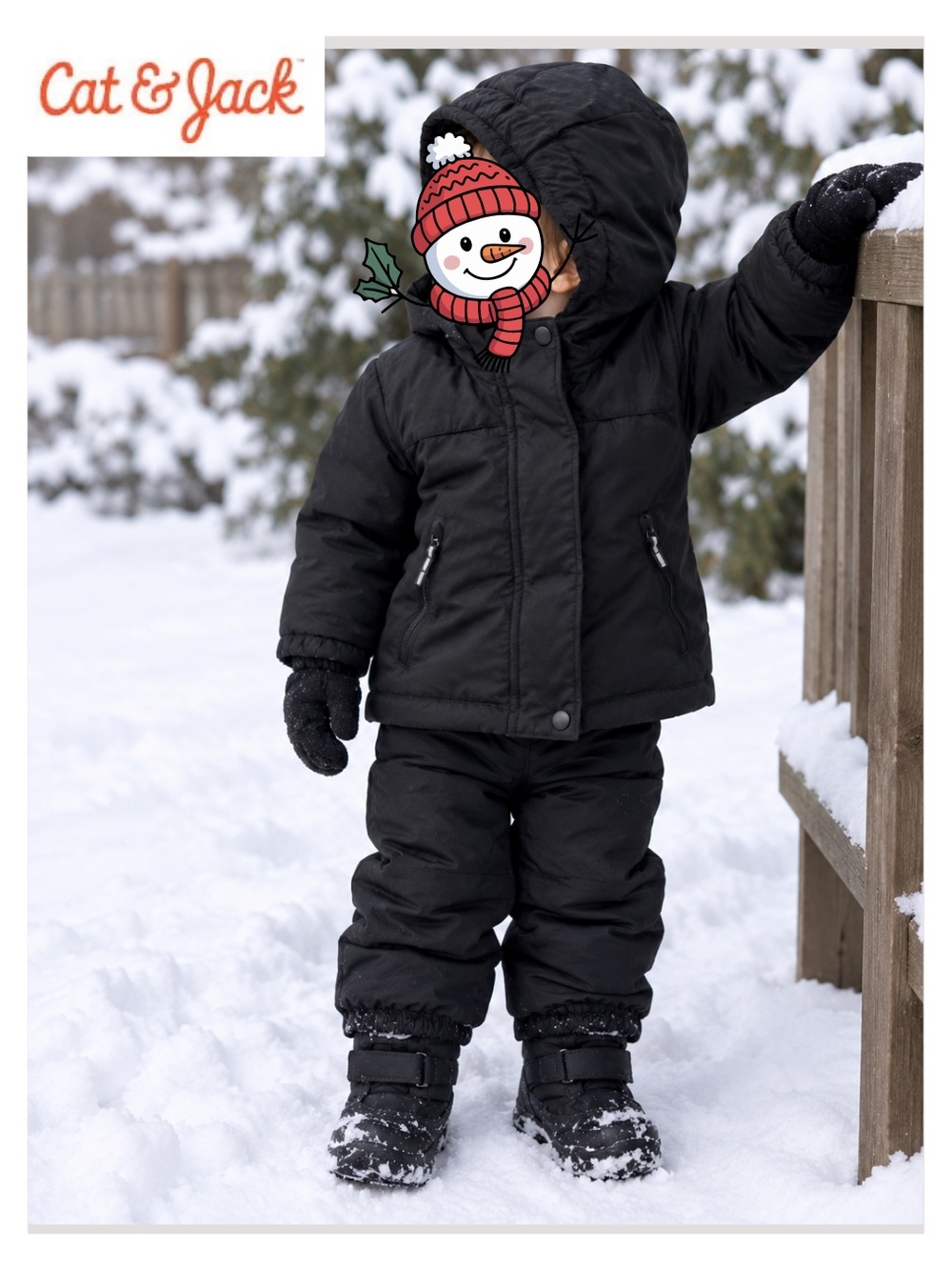 Winter Jacket • NWT
Cat & Jack • Baby Boy 3-in-1 Winter Snowplay Jacket 12Mo